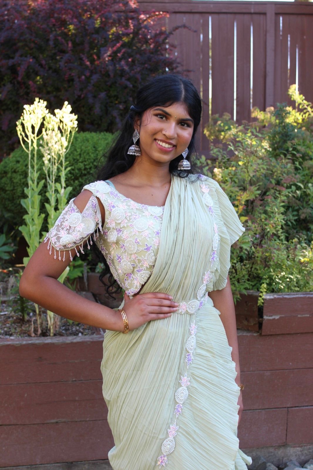Vasundhara Georgette Saree