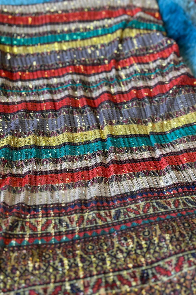 Multicolor Sequins Saree 1295