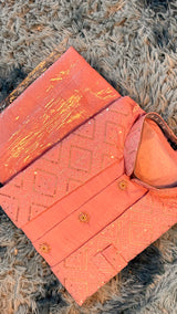 Pink Open Indo Western Kurta Set