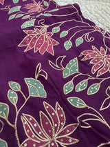 Embroidered Floral Traditional Saree for Women