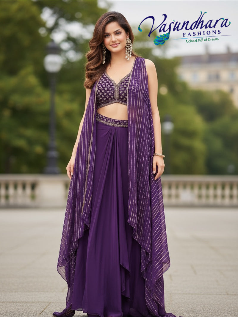 Croptop Cape XL / Purple Croptop Cape XL / Purple