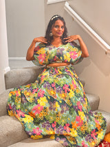Multi Color Silk Lehenga