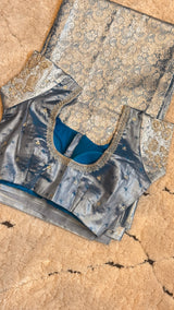 Mix Kanchipuram Pattu Silk Saree