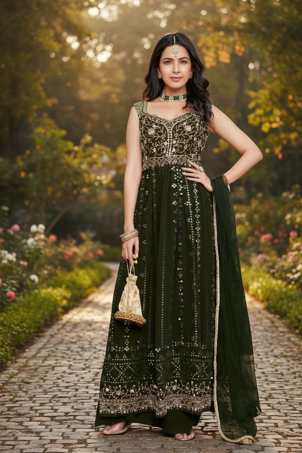 Nyra Cut Suit with Palazzo Pant