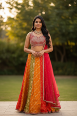 Banaras Multicolor Lehenga