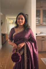 Crush Saree