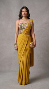 Designer Drape Saree