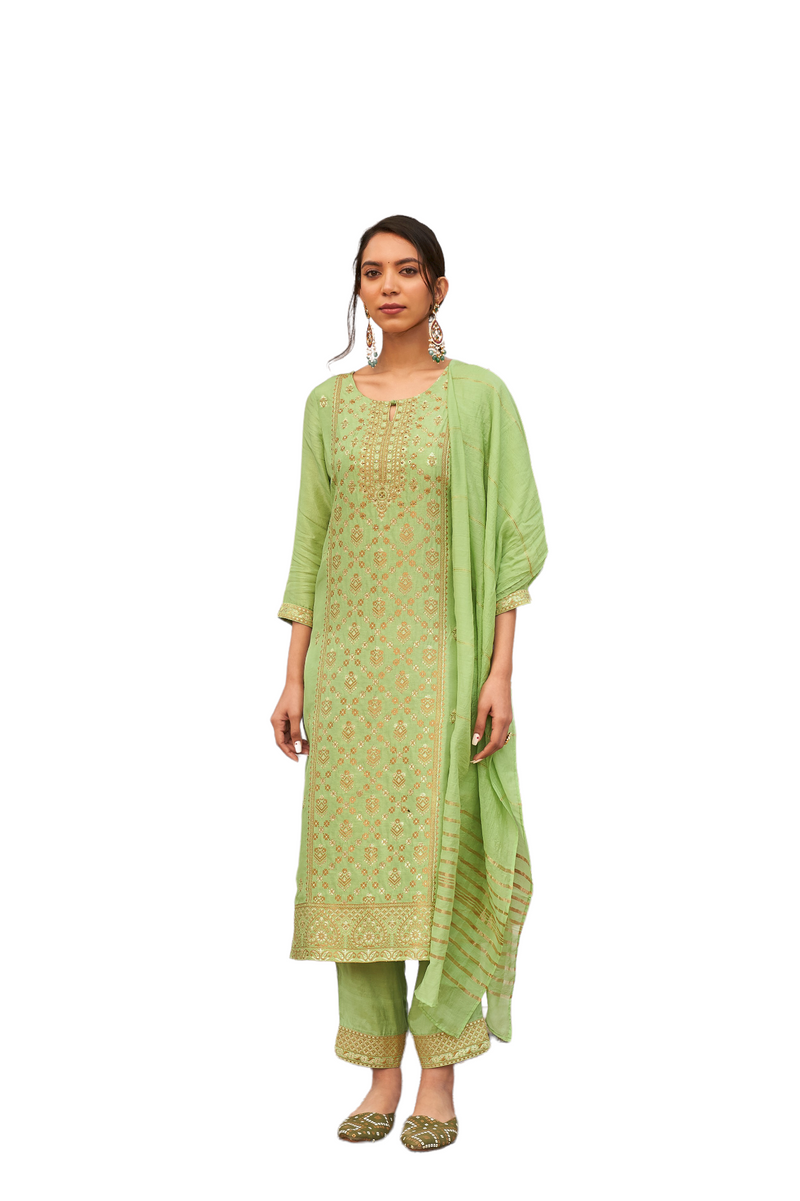 Women's Green Salwar Suit