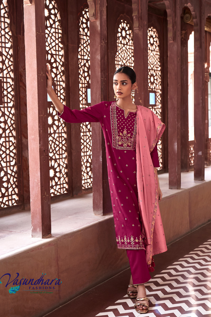 Women's Pink Salwar Suit