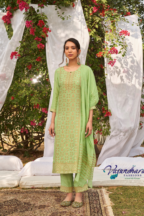 Women's Green Salwar Suit